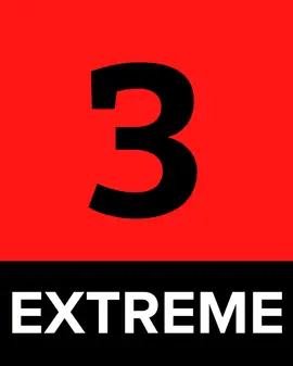 A red icon with a '3' in black and the text 'EXTREME' in white